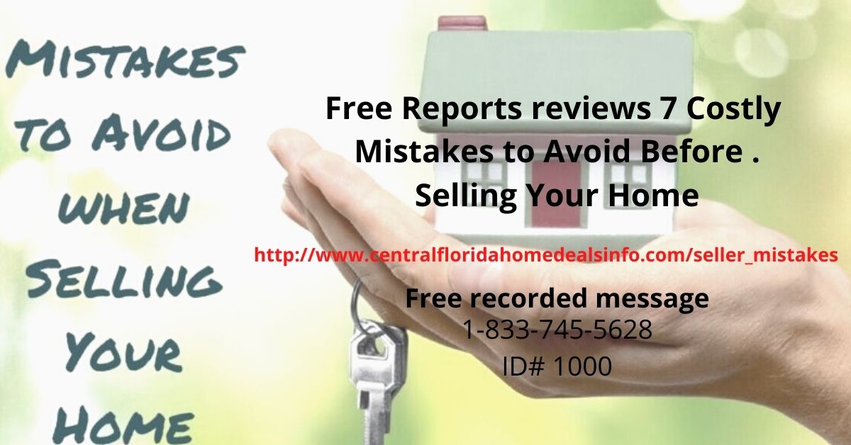 7 Costly Mistake to Avoid Before Selling Your Home